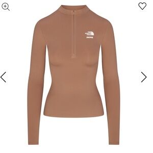 NWT THE NORTH FACE X SKIMS REFINA LONG SLEEVE TOP
